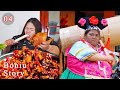 I want meat  strict mom and fat daughter  boniu story ep04  eating food challenge collection