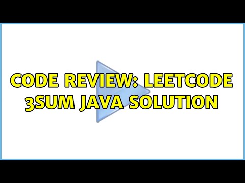 Code Review: LeetCode