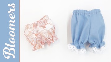 Rag Doll BLOOMERS / UNDIES. Detailed Instructions. Free Pattern! by learncreatesew