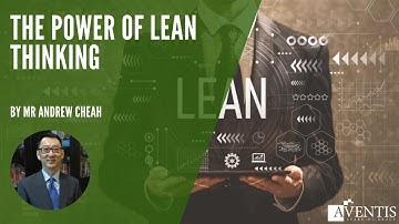 Introduction to LEAN Thinking. Learn How to Apply Lean Thinking at Work (2020) ✅ | #AventisWebinar
