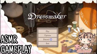 ASMR Dressmaker Gameplay 🪡🎀 Cozy Gaming
