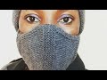 Easy to knit face mask Part 2