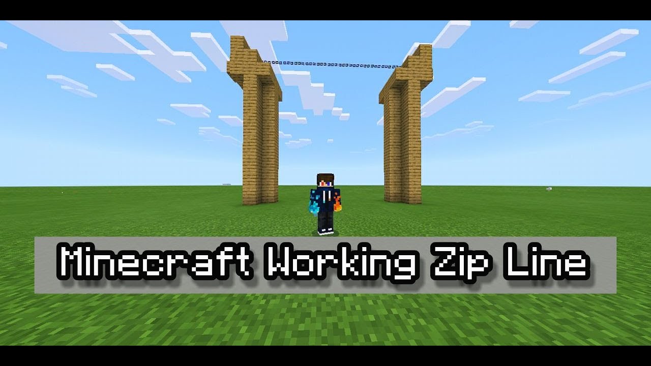 ⚒Tutorial How To Build A Working Zip Line [EASY]