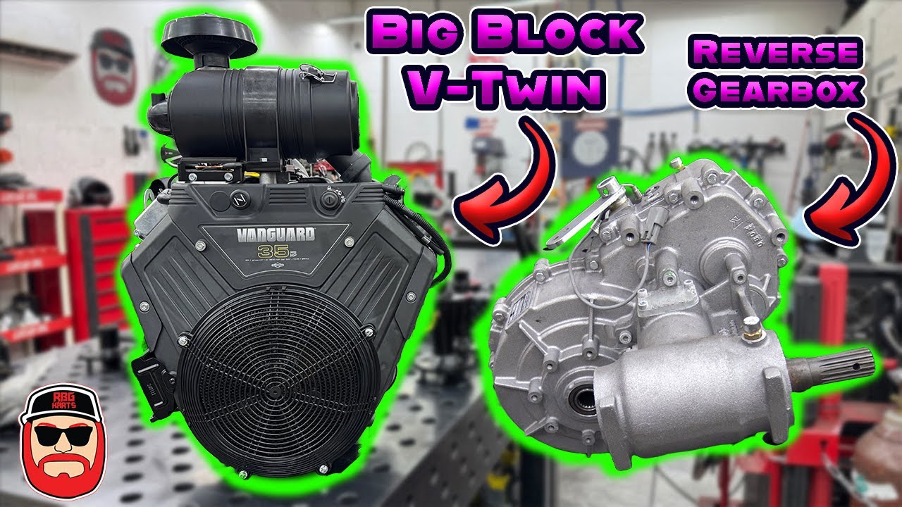 Go Kart Reverse Transmission & 35Hp Big Block Briggs Buggy Build EP1 ...