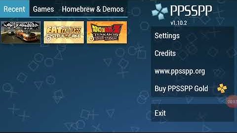 Combo key setup ppsspp