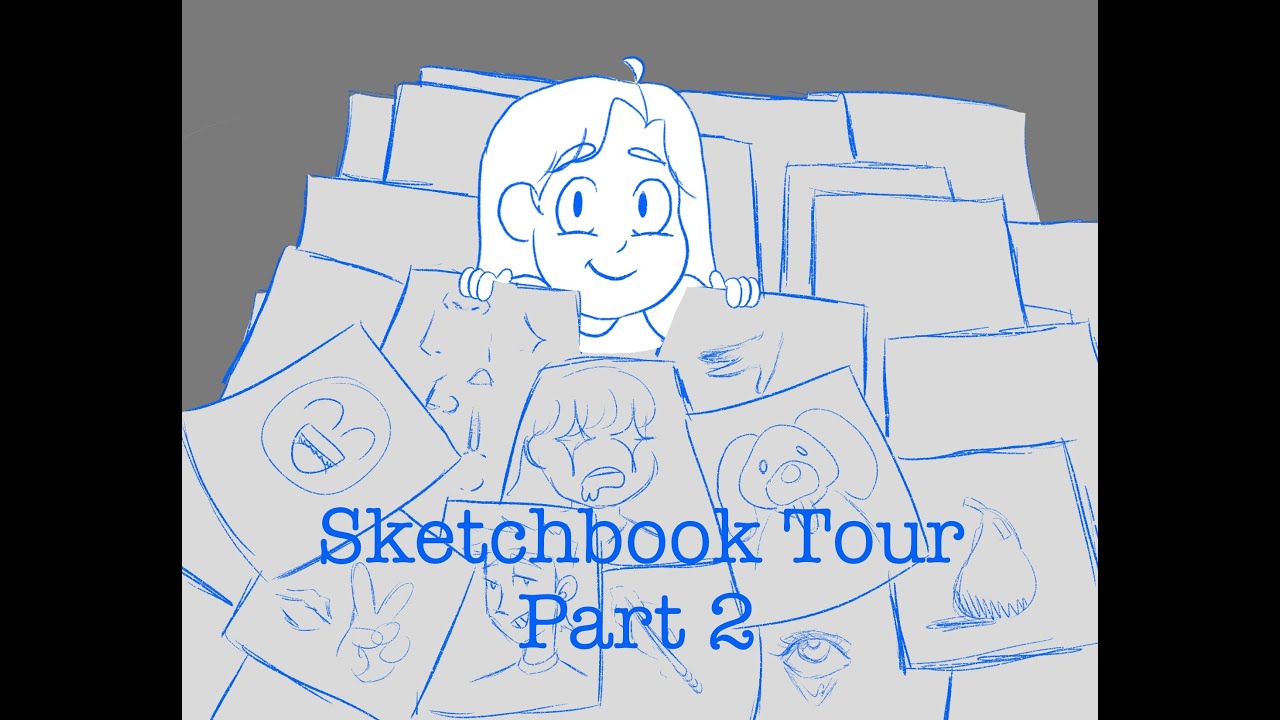 Sketchbook Tour Part 2 - YouTube