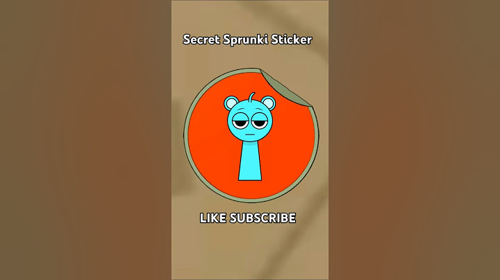 Secret Sprunki Sticker 12.0.3 | Super Bear Adventure #shorts #superbearadventure #viral