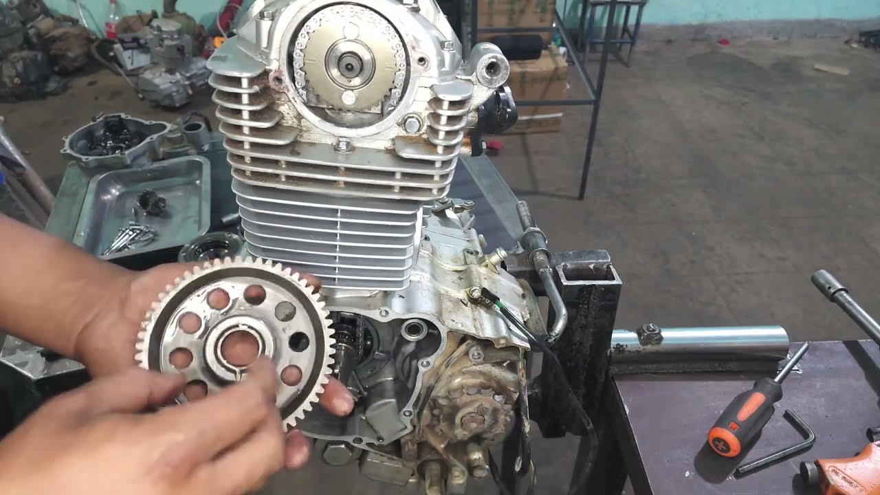 CAMBIO DE CADENILLA DE DISTRIBUCION @motomechanicoscar