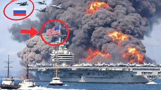 It Happened Today! A US Aircraft Carrier Lost Everything, Here's What Happened