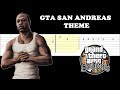 Gta San Andreas Theme (Easy Guitar Tabs Tutorial)