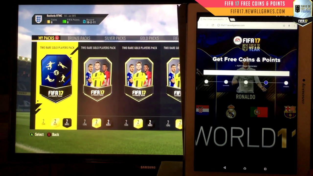 Fifa 17 Hack Free Coins Points Get Toty Ronaldo 99 Messi 98 Xbox Ps4 Pc Mobile Cheats Youtube