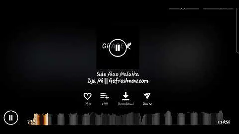 Iyami by Sule Alao Malaika and other Islamic Musicians Audio