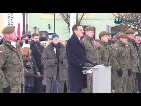 Przysięga żołnierzy Terytorialnej Służby Wojskowej we Włodawie