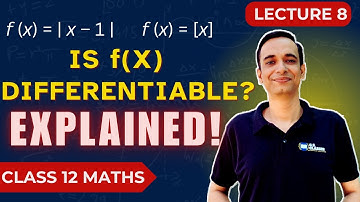 Ex 5.2 Q9 & Q10 | Differentiability Proofs Class 12 Maths | NCERT Solutions Chapter 5