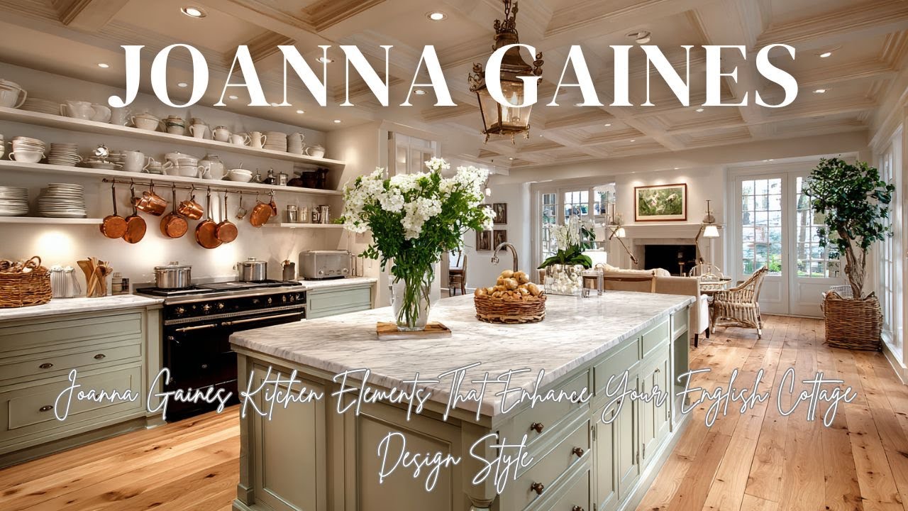 Joanna Gaines Kitchen Elements That Enhance Your English Cottage Design ...