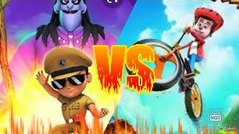 Golmaal jr Cycle race Vs Little Singham Bike race 😱