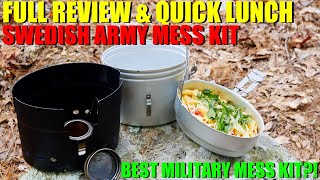 The BEST Military Mess Kit  Swedish Army Trangia Mess Kit!