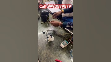 Refrigerator repairing training double door fridge wiring karte hue student practical class join now