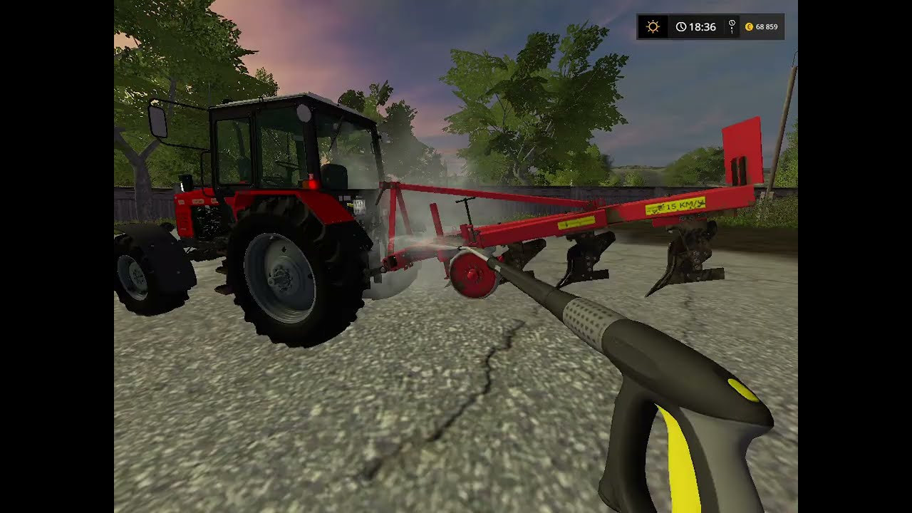 Farming Simulator 17.Карта***** Колхоз имени мичурина*****.Серия 40.Работаем.