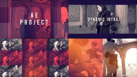 Dynamic Intro After Effects Templates