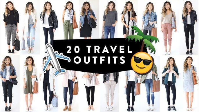 SUMMER TRAVEL OUTFITS + PACKING ESSENTIALS