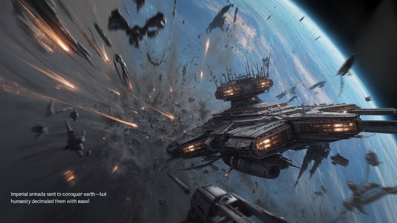 Imperial Armada Sent to Conquer Earth—But Humanity Decimated Them with Ease | Sci-Fi | HFY Stories