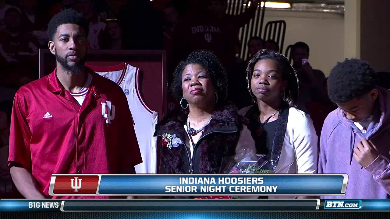 Indiana Senior Night Intros and Tom Crean Speech YouTube