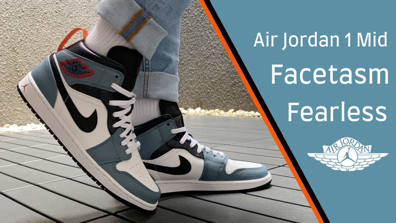 Air Jordan 1 Mid FACETASM Review and On-Feet! - YouTube