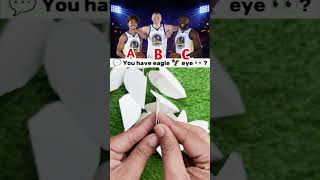 99% People Fail This Eagle Eye Test 0 Choose A B or C (Basketball Quiz) #shorts