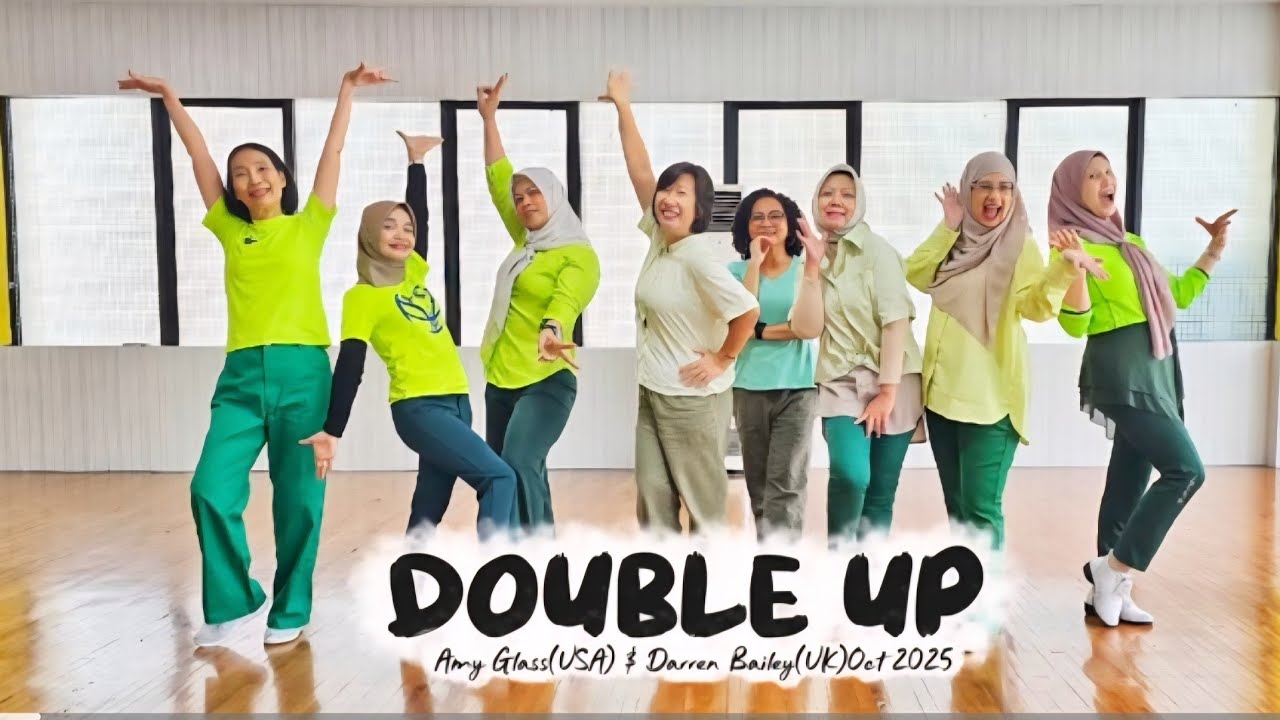 Линейный танец Double Up || Эми Гласс (США) и Даррен Бейли (Великобритания), октябрь 2025 || сред...