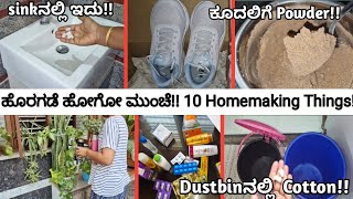 Homemaking Tips Before Travel ||Hsir Care No cocoroach / pest, Home Care, Dustbin, Plants, Shopping 