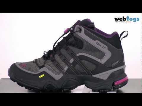 Adidas Terrex Fast X FM GTX Mid Hiking Boots - Lightweight, waterproof  boots - YouTube