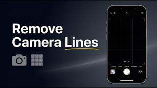 📷 How to Remove Lines from iPhone Camera | 📱 Turn Off Camera Grid Lines Easily