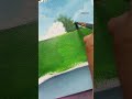 Indian village scenery painting with me ✨🏡 #painting #acrylicpainting #shorts #viralshorts