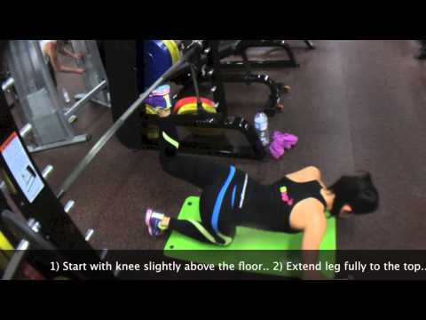 OnlinePT - Smith Machine Glutes Kickback
