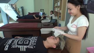 A21-1 베트남 다낭 로컬이발소에서 받는 힐링서비스 체험, vietnam barber shop in danang