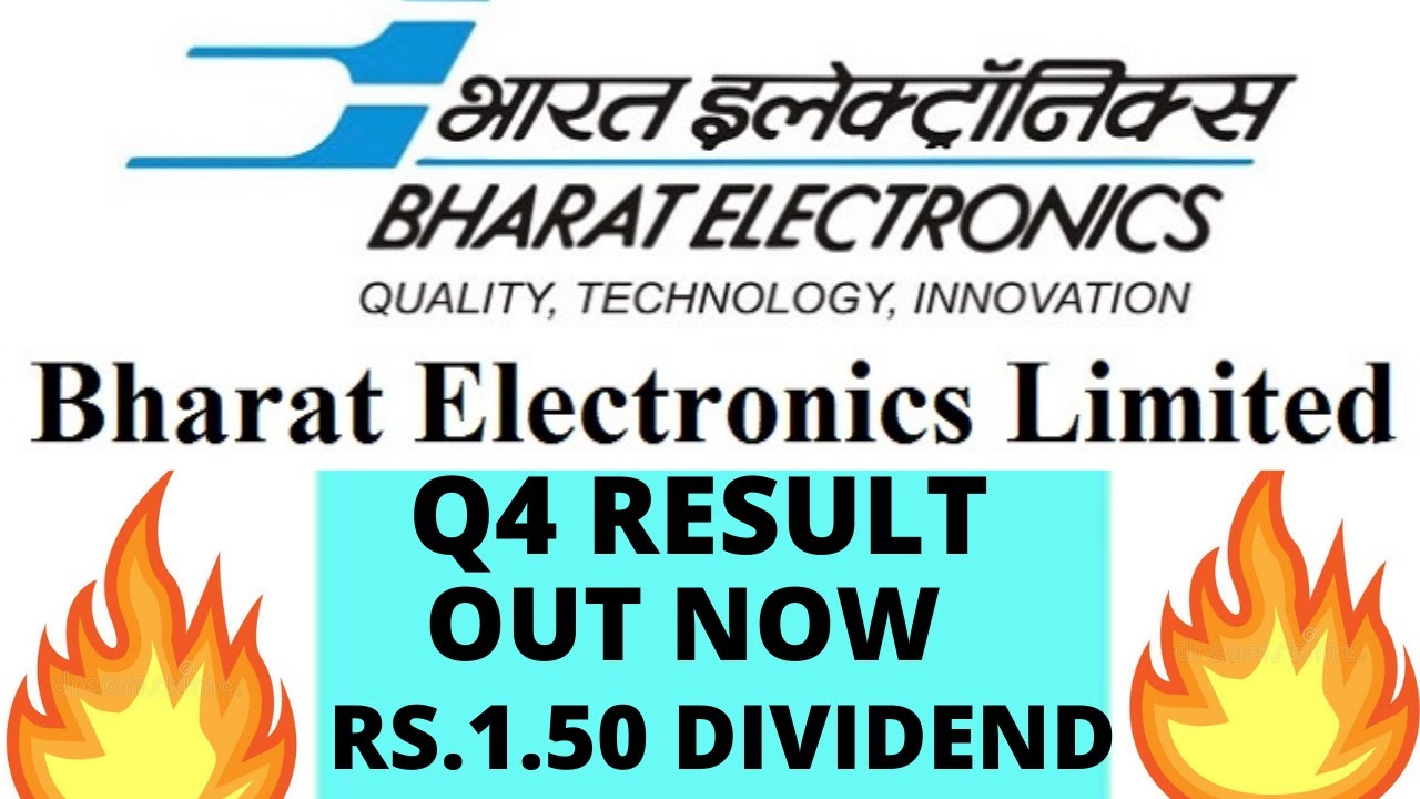 bharat electronics q4 results💥bharat electronics share💥bharat
