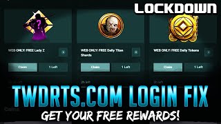 TWDRTS.com Login Fix, Claim your Free Rewards! The Walking Dead: Road to Survival TWD RTS F2P screenshot 3