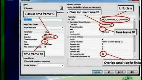 GEOBIA2012 - Object-based change detection using temporal linkages
