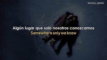 Keane - Somewhere only we know (Sub Español + Lyrics)