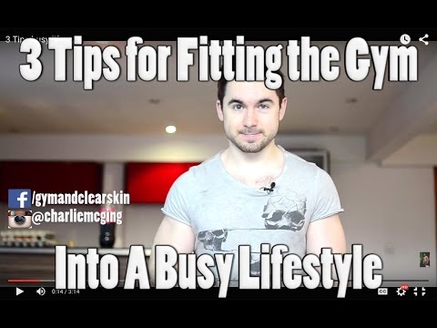 3 Tips For a Busy Lifestyle Gym and Fitness