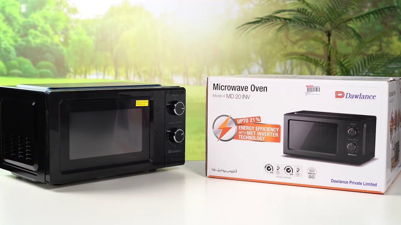 Dawlance Microwave Oven MD-20 INV Unboxing | Enjoy Peace and Quiet in The  Kitchen! - YouTube