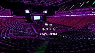 HANN (Alone In Winter) by (G)I-DLE ) but you're in an empty arena [CONCERT AUDIO] [USE HEADPHONES] 🎧 Resimi