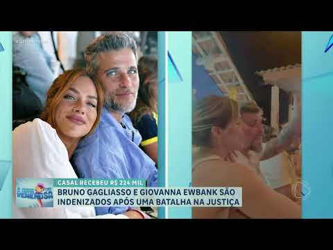 A HORA DA VENENOSA: Bruno Gagliasso e Giovanna Ewbank recebem R$ 224 mil após golpe de ex-amiga
