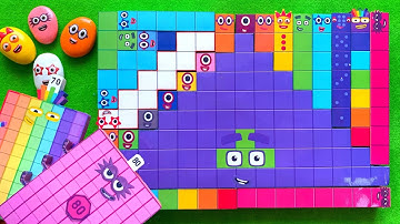 Looking for Numberblocks NEW 64 236 Puzzle Tetris Shape | ASMR chirping of birds