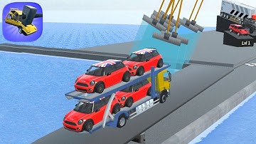 Crash Master 3D- All New Levels and Vehicles Car Hauler Unlocked in #crashmaster3d Android,iOS Game