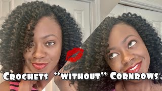 Crochet without cornrows | Zury Crochet V8910 Water Wave | #relaxedhair #protectivestyle #zury