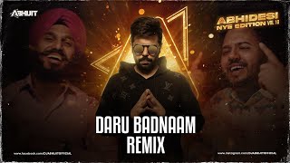 Daru Badnaam | Dj Abhijit | Harsh Gfx | Kamal Kahlon & Param Singh | Pratik Studio |