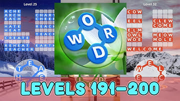 Zen Word Levels 191 - 200 Answers