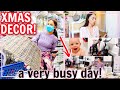 CHRISTMAS 2020 HOME DECOR SHOPPING! DAY IN THE LIFE OF A MOM | Alexandra Beuter